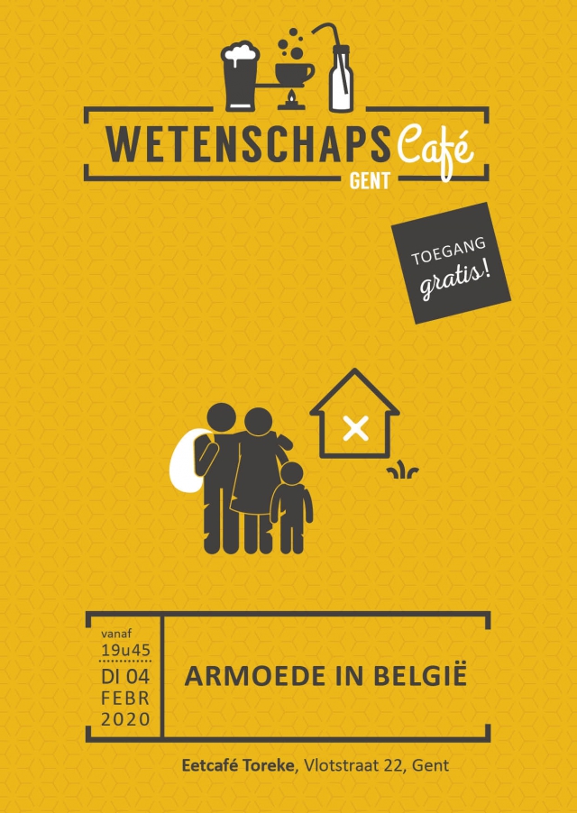 Wetenschapscafé Armoede e-flyer