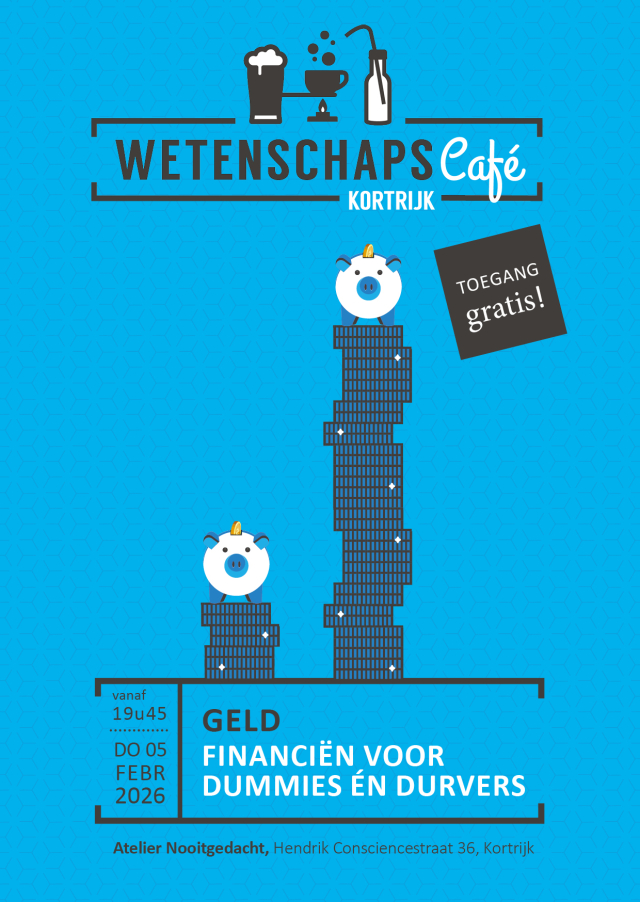 FLYER_25_WETENSCHAPSCAFE_Geld_K_E flyer