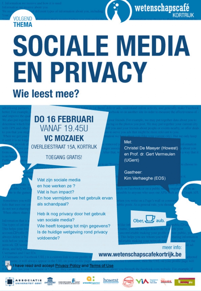 Sociale media en privacy: wie leest mee?
